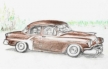 The big brown car